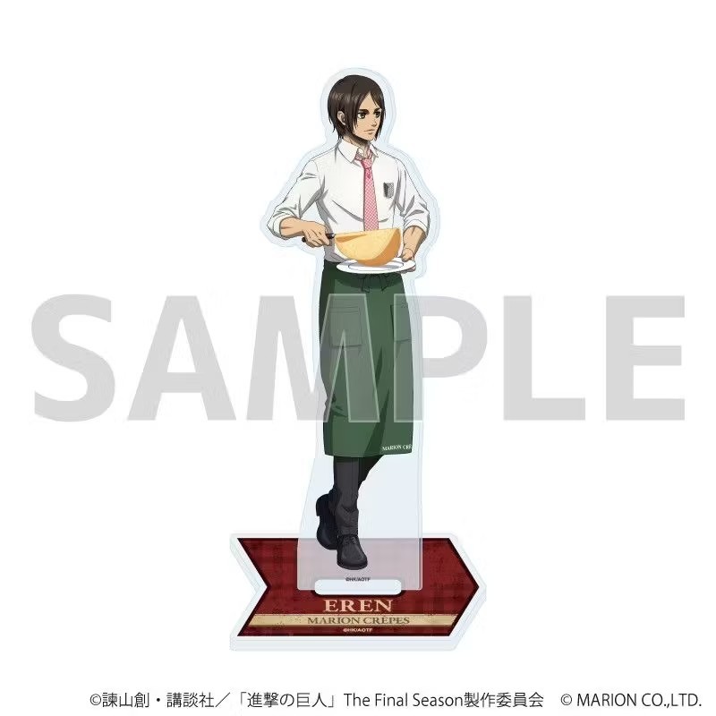 Tấn Công Titan Levi Ackerman Acrylic Đứng Super Mario Crossover Fan Art Anime Hình Sưu Tập