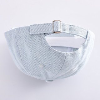 Mũ thêu màu trơn cho trẻ em Mũ bóng chày Denim cho bé trai Thích hợp cho bé 6-24 tháng tuổi
