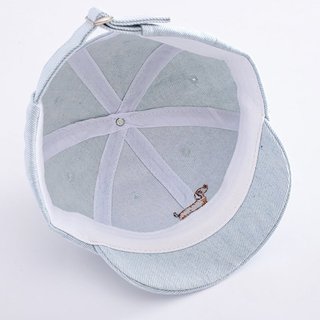 Mũ thêu màu trơn cho trẻ em Mũ bóng chày Denim cho bé trai Thích hợp cho bé 6-24 tháng tuổi
