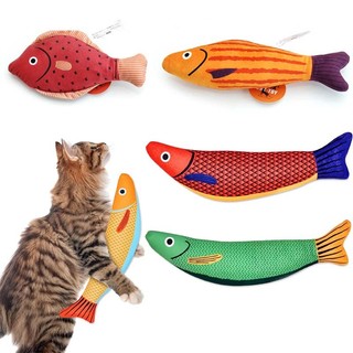 Mèo Catnip Đồ Chơi Cá Saury, Mèo Đồ Chơi Tương Tác Mèo Con Kicker Cho Trong Nhà Kitty Tập Thể Dục Đồ Cho Thú Cưng Đồ Chơi Mèo Mô Phỏng Cá