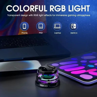 Loa Bluetooth di động G200 RGB Chiếu sáng Loa từ tính BT5.3 Hộp âm thanh Mini 7 giờ Phát lại Giá đỡ điện thoại