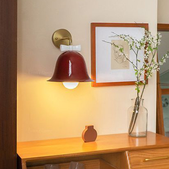 Đèn tường chuông, Đèn tường bảo vệ mắt Led bằng nhựa cổ điển Nhật Bản, Hành lang biệt thự Bồn rửa ban công Trang trí tường