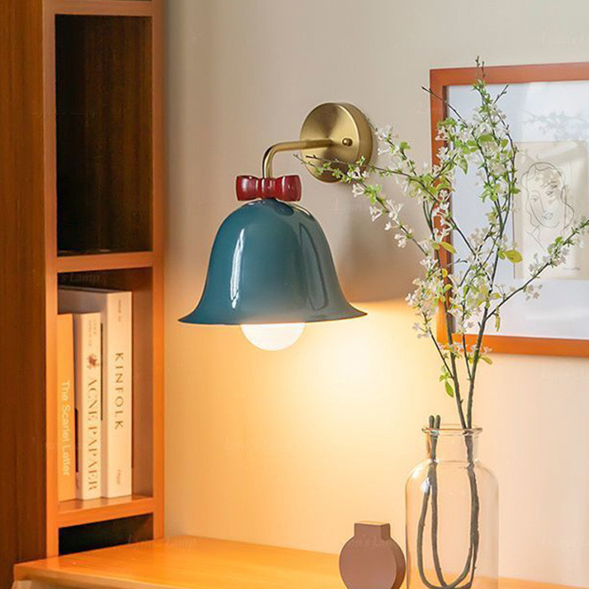 Đèn tường chuông, Đèn tường bảo vệ mắt Led bằng nhựa cổ điển Nhật Bản, Hành lang biệt thự Bồn rửa ban công Trang trí tường