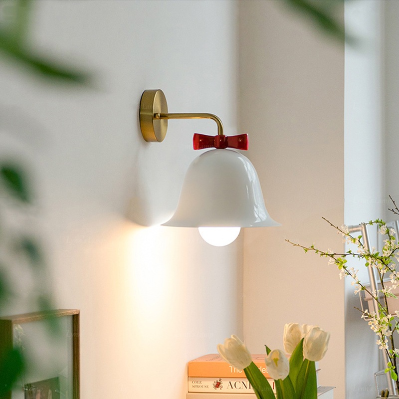 Đèn tường chuông, Đèn tường bảo vệ mắt Led bằng nhựa cổ điển Nhật Bản, Hành lang biệt thự Bồn rửa ban công Trang trí tường