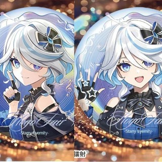 Phụ kiện cosplay Furina Genshin Impact - Huy hiệu trâm cài thời trang