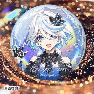 Phụ kiện cosplay Furina Genshin Impact - Huy hiệu trâm cài thời trang