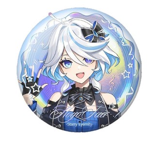 Phụ kiện cosplay Furina Genshin Impact - Huy hiệu trâm cài thời trang