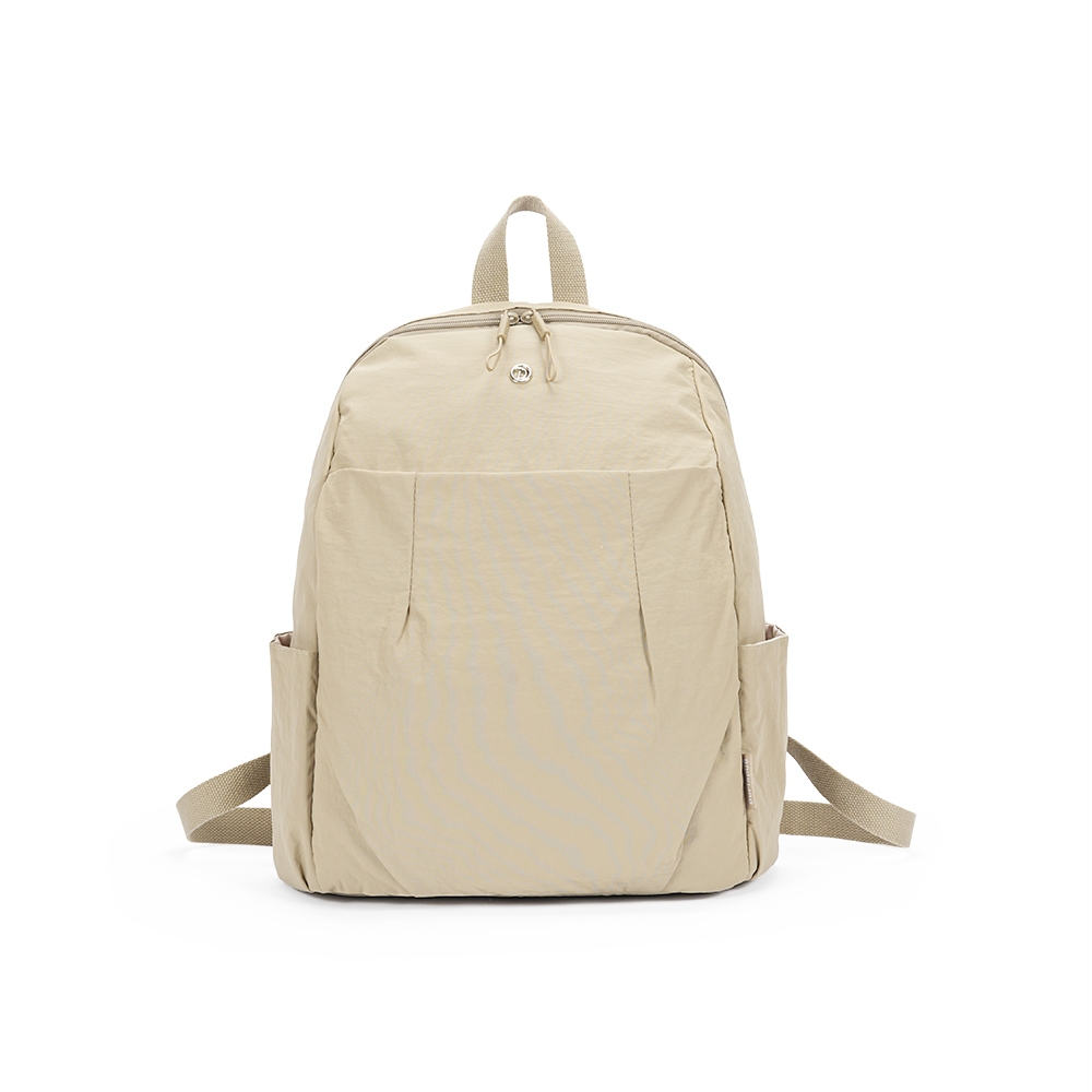 [Durlapue]（Mùa quay lại trường học）Ba lô nylon unisex công suất lớn nhiều màu thời trang