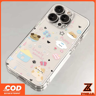 Ốp lưng cho Honor X9C X7C X8C X6B X8B X6A X7A X7B X9B Ốp điện thoại TPU chống sốc hình mèo và chó con dễ thương graffiti...