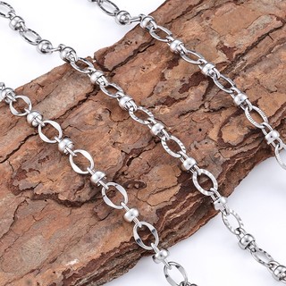 Hạt dây xích hình bầu dục chống nước, không phai màu, phụ kiện DIY làm vòng tay, vòng cổ trang sức