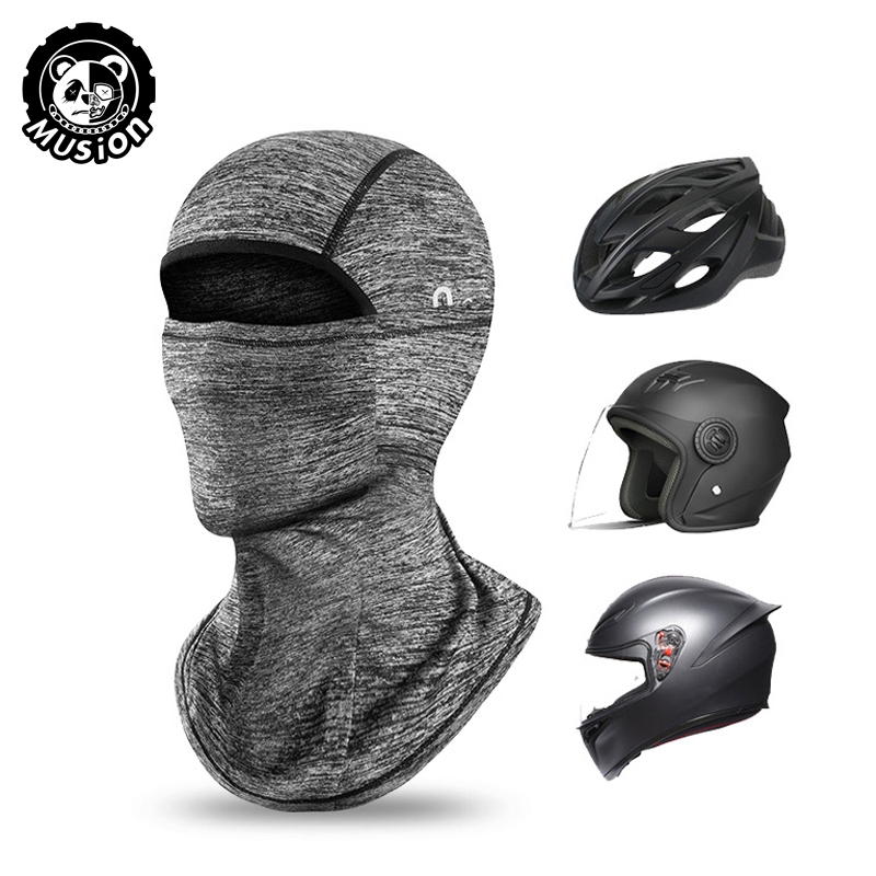 Musion Kem Chống Nắng Ice Silk Full Face - Mặt Nạ Balaclava Thoáng Khí Cho Xe Máy, Bảo Vệ Tia UV
