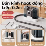 TJean  máy làm sạch thảm, vải bọc, ghế sofa và đồ nội thất bằng vải. Chế độ vệ sinh tiệt trùng bằng hơi nước 4 trong 1 — ảnh 2