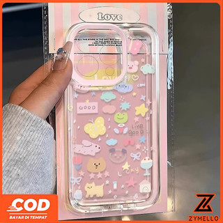 Ốp Lưng Cho OPPO Reno 15F Reno14F Reno14 Pro Reno 13F Reno12 F Reno 11F Reno10 Reno8Z Reno7Z Reno8T Reno5 Reno4 Reno6z Hoạt Hình Dễ Thương Động Vật Nhỏ Chống Sốc TPU Điện Thoại Di Động ca