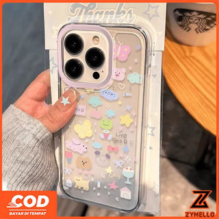 Ốp Lưng Cho OPPO Reno 15F Reno14F Reno14 Pro Reno 13F Reno12 F Reno 11F Reno10 Reno8Z Reno7Z Reno8T Reno5 Reno4 Reno6z Hoạt Hình Dễ Thương Động Vật Nhỏ Chống Sốc TPU Điện Thoại Di Động ca