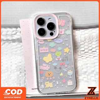 Ốp Lưng Cho OPPO Reno 15F Reno14F Reno14 Pro Reno 13F Reno12 F Reno 11F Reno10 Reno8Z Reno7Z Reno8T Reno5 Reno4 Reno6z Hoạt Hình Dễ Thương Động Vật Nhỏ Chống Sốc TPU Điện Thoại Di Động ca