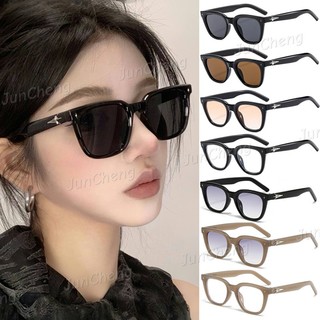 Mới Ngôi Sao Hàn Quốc Mèo Mắt Kính Mát Dành Cho Nữ Thời Trang Gradient Chống Bức Xạ Khung Đen Kính Ngoài Trời Chống Tia UV Sắc Thái