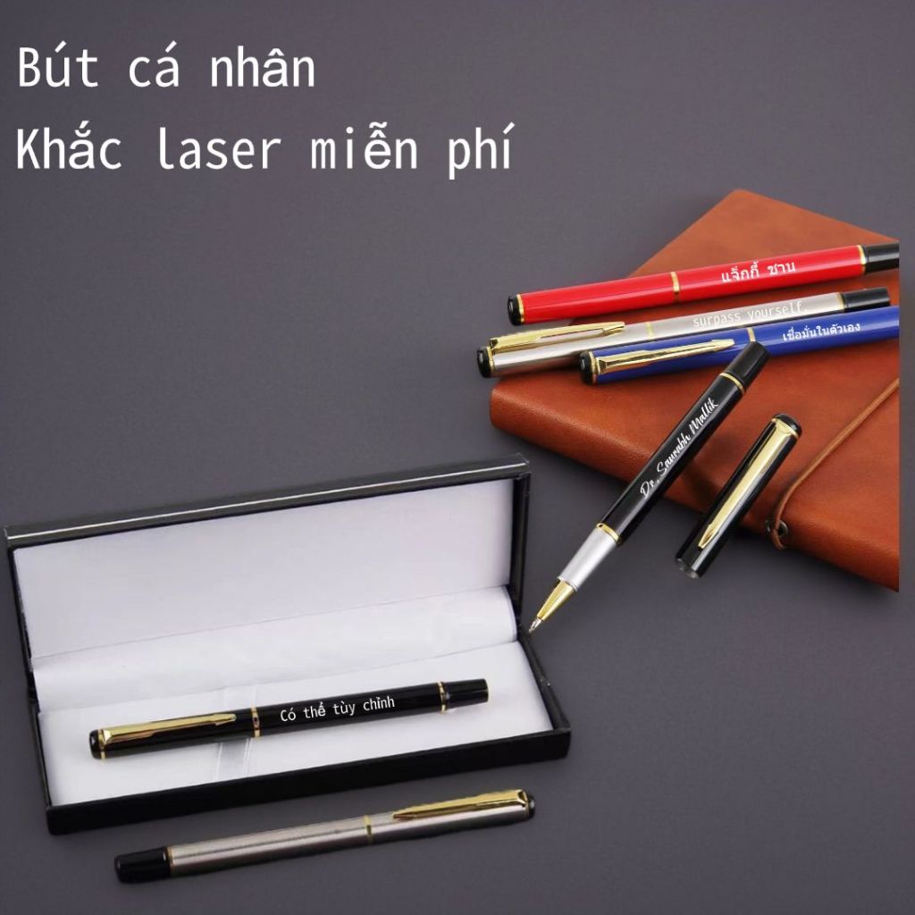 Bút ký khắc tên, bút hộp quà tặng nam nữ, bút kinh doanh, món quà ý nghĩa cho bạn bè, người yêu, giáo viên