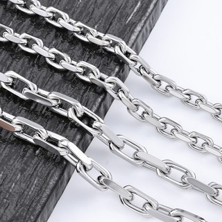 Bán buôn dây thép không gỉ hình bầu dục mài, phù hợp cho đồ trang sức thủ công