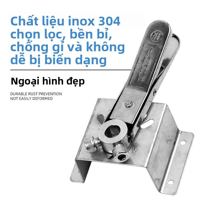 304 thép không gỉ mỏ vịt xử lý hướng dẫn sử dụng van gió thiết bị truyền động van mạ kẽm 5ETE