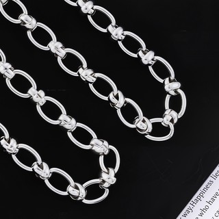 Dây chuyền chéo hình elip, thép không gỉ