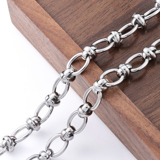 Dây chuyền chéo hình elip, thép không gỉ