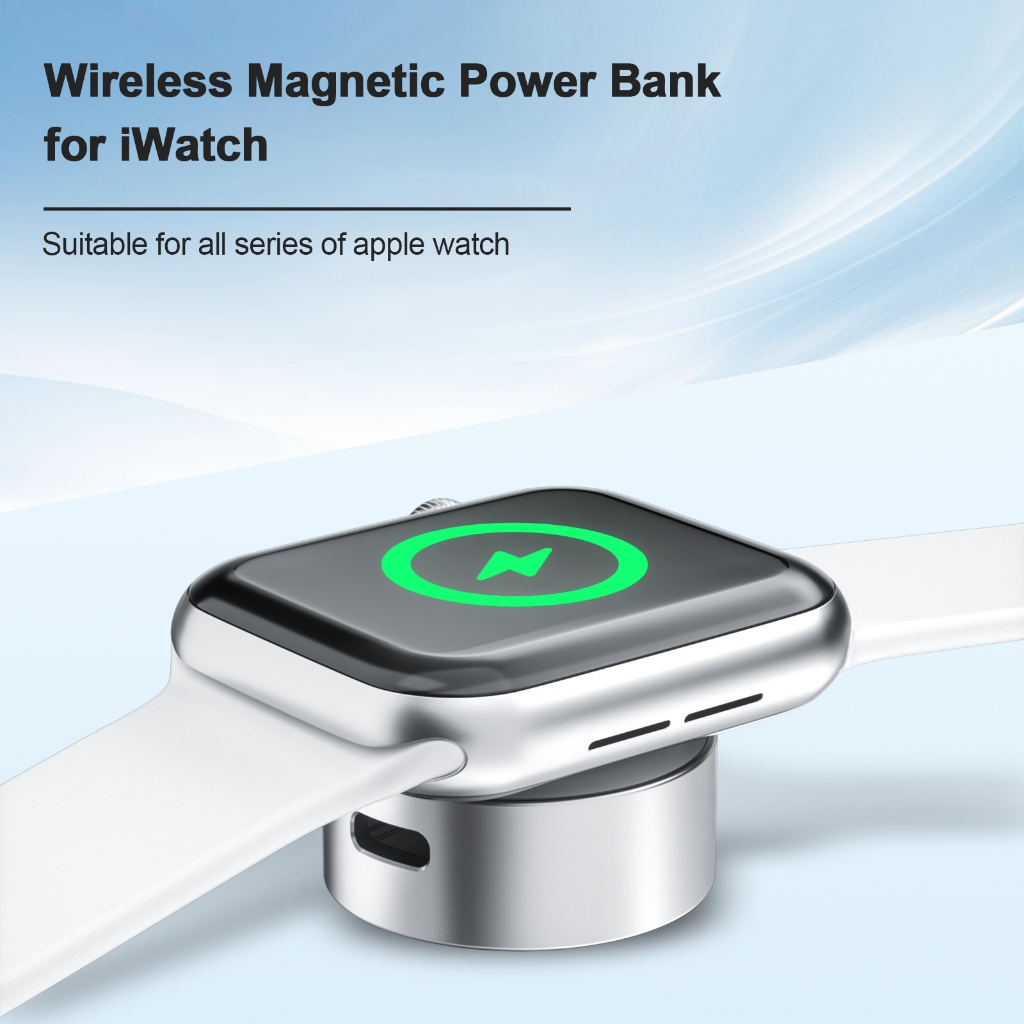 Sạc từ tính sạc không dây tròn phụ kiện sạc di động cho Apple Watch SE S10 S9 S8 SE S7 S6 S5 Ultra 49mm 46mm 44mm 41mm 42mm 40mm 38mm Iwatch Band