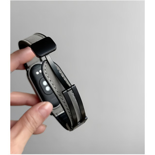 Dây Da Cho Xiaomi Smart Band 8 / 9 / 10 Từ Mi Band 8 9 10 Dây Đeo Chống Thấm Nước Thể Thao Da Dây Đeo
