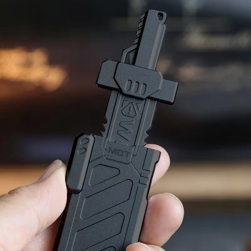 1 Edc Nứt Đầu Ngón Tay Rebound Thẻ Đẩy Thanh Kiếm Thẻ Đẩy Mini Đầu Ngón Tay Đồ Chơi Giảm Căng Thẳng Người Lớn Từ Thành Phần Mặt Dây Chuyền Quà Tặng