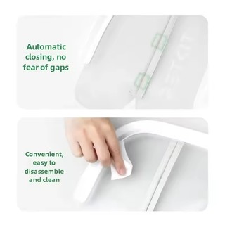 PETKIT Rèm cửa chống bụi từ tính thế hệ thứ 2 Nhà vệ sinh mèo cưng nhỏ MAX Giảm bụi đặc biệt với cát