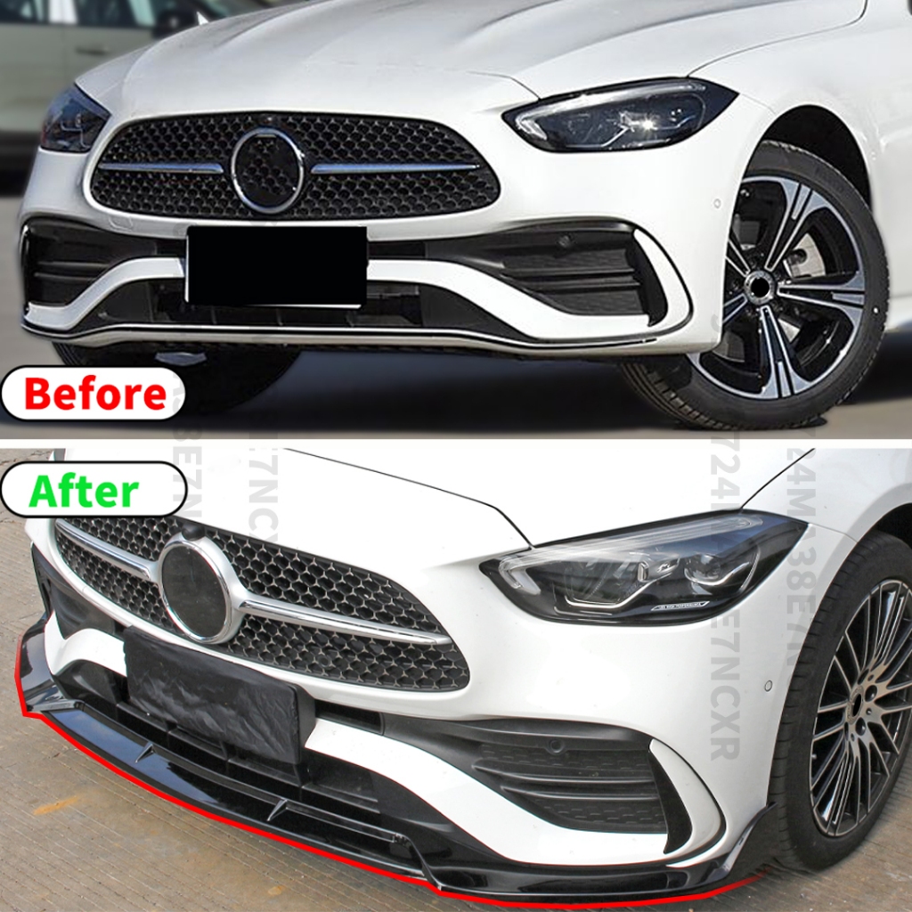 Dành Cho Xe Mercedes Benz W206 C Class 2022 2023 2024 2025 Cản Trước Môi Bộ Chia