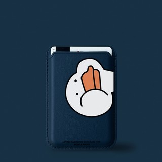 Hộp đựng thẻ ví họa tiết vịt dễ thương cho iPhone 15pro 15promax 14 14promax 14 pro 16 16plus 16 Pro Max 17 17promax 17air