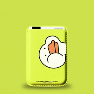 Hộp đựng thẻ ví họa tiết vịt dễ thương cho iPhone 15pro 15promax 14 14promax 14 pro 16 16plus 16 Pro Max 17 17promax 17air