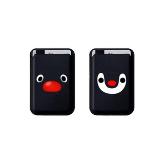 Dễ Thương Họa Tiết Chim Cánh Cụt Ví Đựng Thẻ Cho iPhone 15pro 15promax 14 14promax 14 pro 16 16plus 16 Pro Max 17 17promax 17air