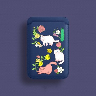 Hoa Mèo Họa Tiết Ví Đựng Thẻ Cho iPhone 15pro 15promax 14 14promax 14 pro 16 16plus 16 Pro Max 17 17promax 17air
