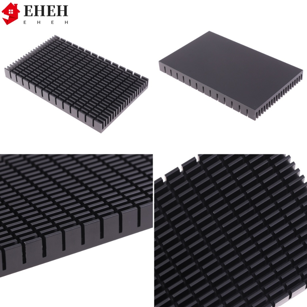 [EHEH] Tấm tản nhiệt bằng nhôm màu đen chuyên dụng 150*93*15MM