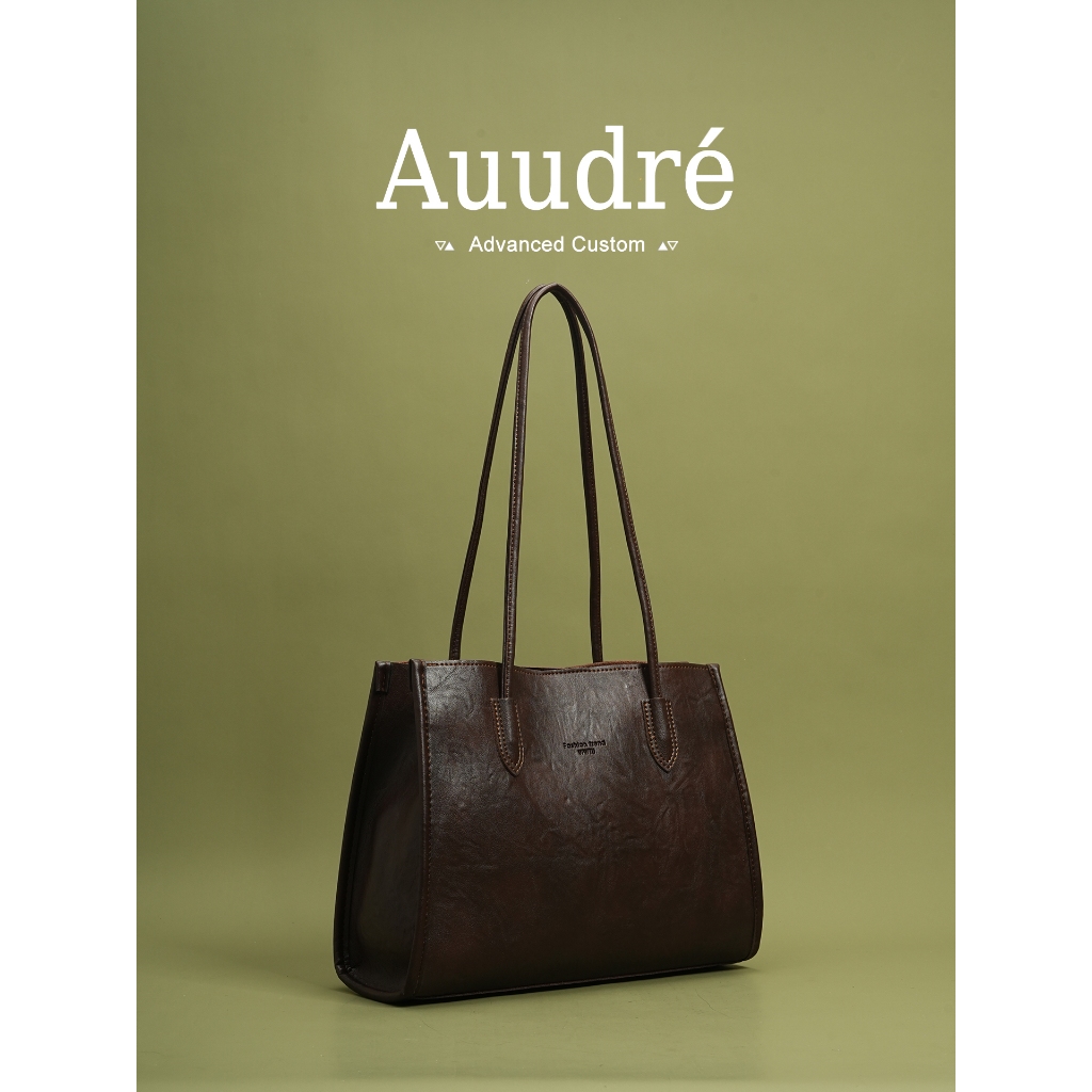 Auudre Premium Retro Túi sức chứa lớn Túi Tote đeo vai nữ đi lại | BigBuy360 - bigbuy360.vn