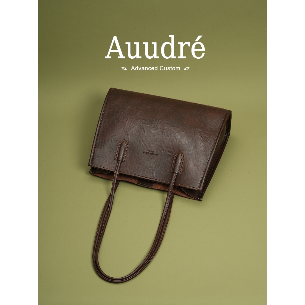 Auudre Premium Retro Túi sức chứa lớn Túi Tote đeo vai nữ đi lại | BigBuy360 - bigbuy360.vn