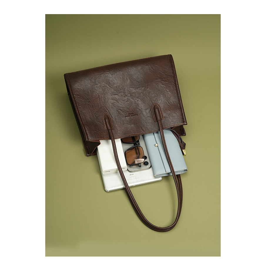 Auudre Premium Retro Túi sức chứa lớn Túi Tote đeo vai nữ đi lại | BigBuy360 - bigbuy360.vn