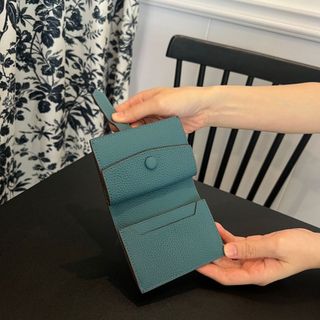 Thời Trang Mới Chính Hãng Ví Da Nữ Ngắn Gấp Thẻ Lớp Đầu Tiên Da Bò Cao Cấp Ví Đựng Tiền Xu Quà Tặng Nữ