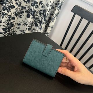 Thời Trang Mới Chính Hãng Ví Da Nữ Ngắn Gấp Thẻ Lớp Đầu Tiên Da Bò Cao Cấp Ví Đựng Tiền Xu Quà Tặng Nữ