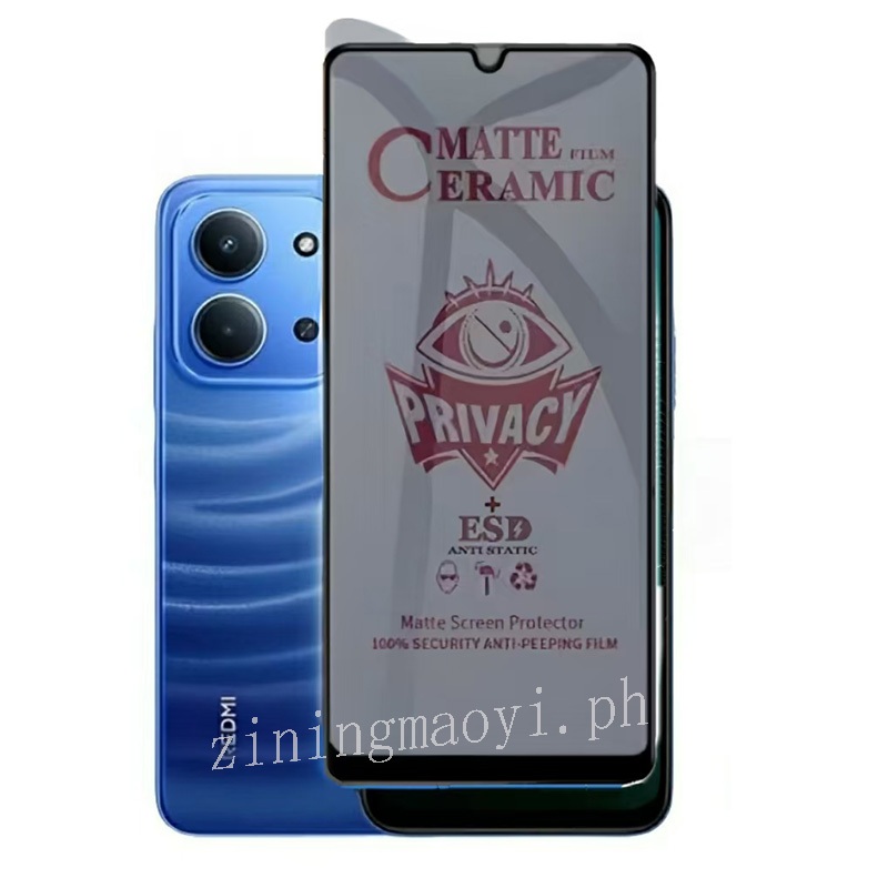 Ốp điện thoại chống sốc 4in1 Redmi 15C 4G cho Redmi 14C 13C 4G Phim riêng tư và phim ống kính và phim mặt sau
