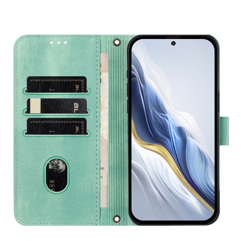 Vỏ Cho Tcl 60 SE Nxtapaper 60R 605 T Phone Pro 5G Ví Da Bỏ Túi Khe Cắm Thẻ Flip Case Cover