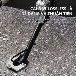 SEAMETAL Xe Máy Chống Trượt Chân Hỗ Trợ Miếng Lót Nhôm Chân Đế Mở Rộng Chân Bên Đứng Phóng To Miếng Lót Xe Máy Phần