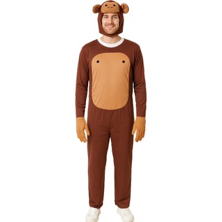Người Lớn Động Vật Halloween Trang Phục Nam Ngộ nghĩnh Sở Thú Khỉ & Sư Tử Cosplay Phù Hợp Với Lễ Hội Tiệc Sân Khấu Động Vật Linh Vật Trang Phục