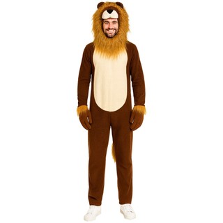 Người Lớn Động Vật Halloween Trang Phục Nam Ngộ nghĩnh Sở Thú Khỉ & Sư Tử Cosplay Phù Hợp Với Lễ Hội Tiệc Sân Khấu Động Vật Linh Vật Trang Phục