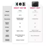 OBSBOT Meet SE 1080P 100 FPS Webcam AI, Tự động lấy nét cho PC, Laptop, dùng livestream, học online — ảnh 2