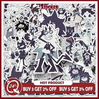 Bộ 50 Trò Chơi Cơ Bản Giấy Giáo Dục Dán Miss Circle Graffiti Miếng Dán Chống Thấm Nước