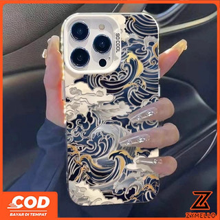 Ốp Lưng Cho OPPO A5X A5 5G A3 A3X A3 Pro A5 Pro A18 A3 A79 A38 A17 A57 A60 A77S A58 A78 A98 A54 A76 A96 A16 A15 A9 2020 A7 A5S A12 Điện Thoại TPU Chống Sốc Sóng Đại Dương Thời Trang C