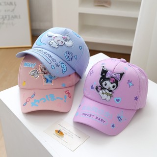Mũ Bóng Chày Hoạt Hình Trẻ Em Cho Bé Trai Và Bé Gái Mũ Họa Tiết Anime Thích Hợp 3-8 Tuổi Trẻ Em