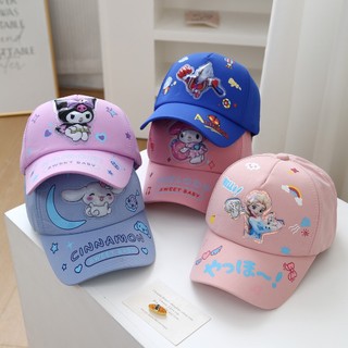 Mũ Bóng Chày Hoạt Hình Trẻ Em Cho Bé Trai Và Bé Gái Mũ Họa Tiết Anime Thích Hợp 3-8 Tuổi Trẻ Em